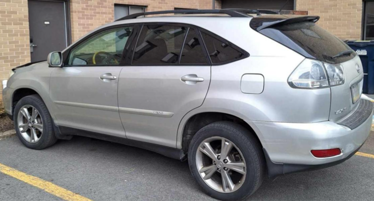 stolen vehicle (Lexus)